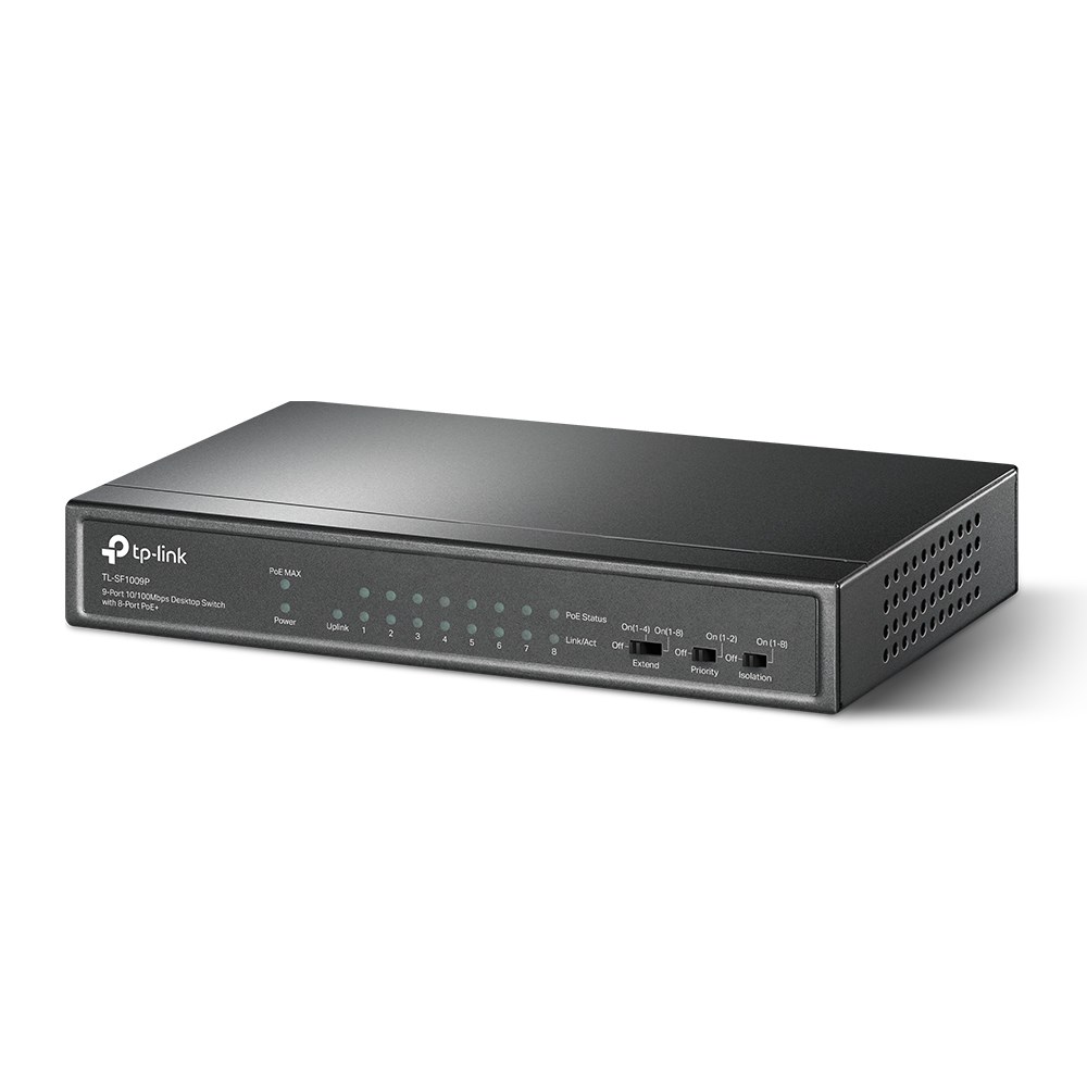 TP-LINK  9-Port 10/100Mbps Desktop Switch with