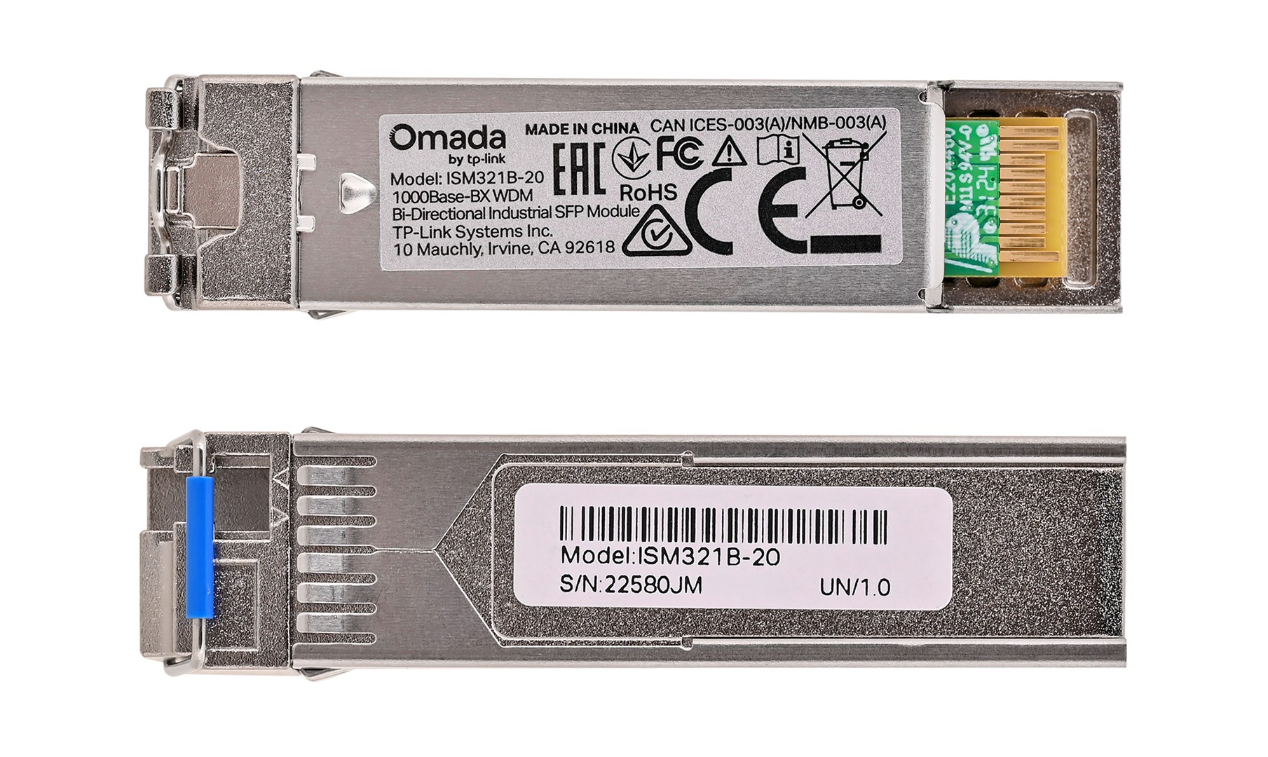 TP-LINK ISM321B-20 network transceiver module Fiber