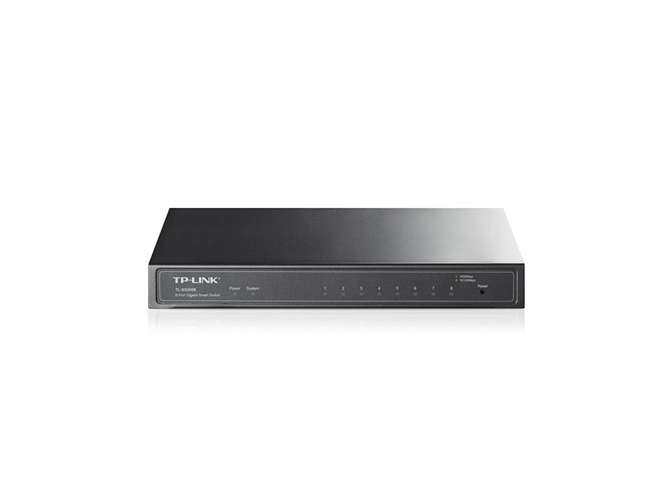 TP-LINK SG2008 switch 8-Port Gigabit Smart