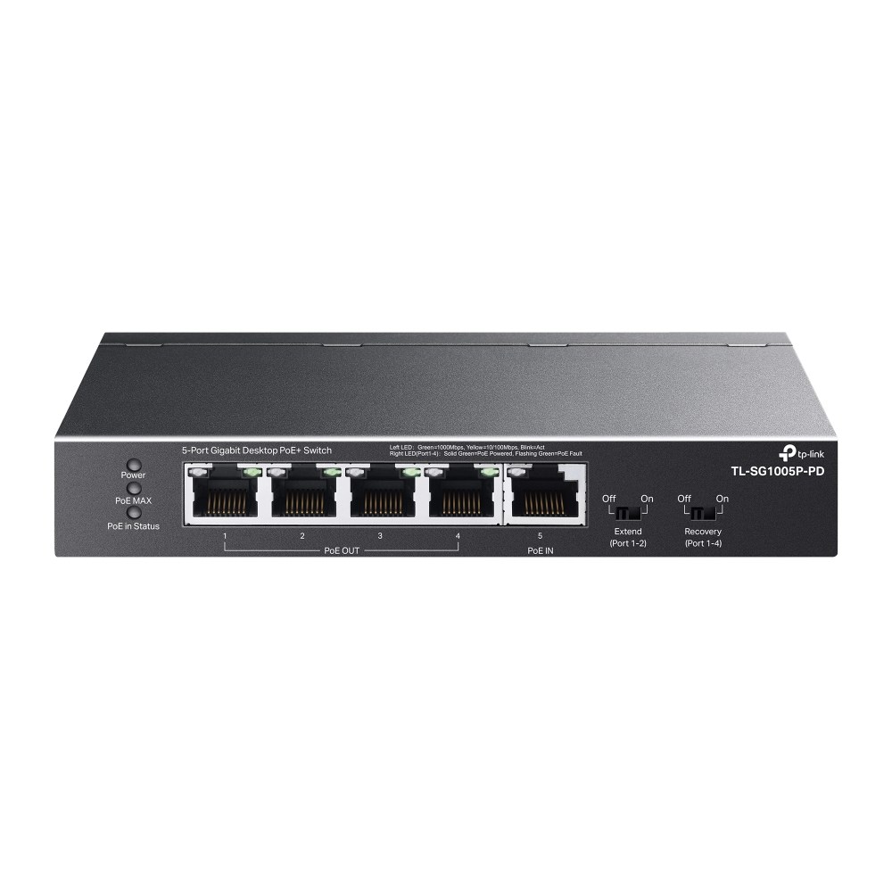 TP-LINK  TL-SG1005P-PD network switch Gigabit Ethernet