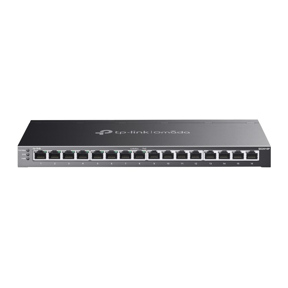 TP-LINK TL-SG2016P network switch L2/L3/L4 Gigabit