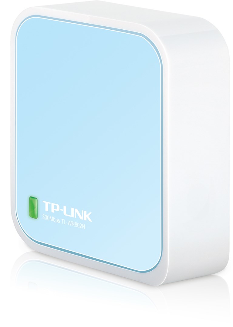 TP-LINK  WR802N Router WiFi N300 1xWAN/LAN