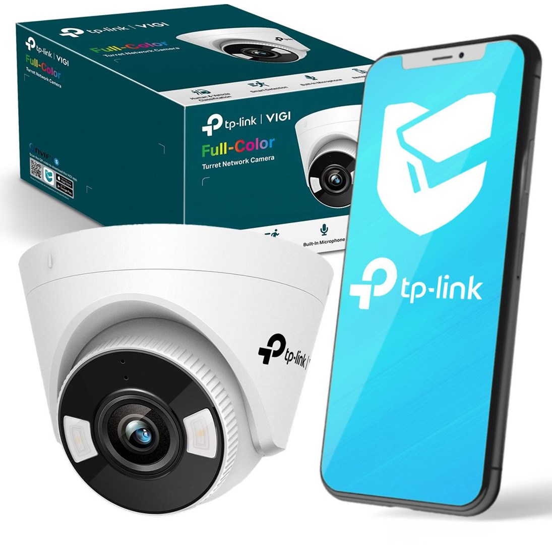 TP-LINK | VIGI 3MP Full-Color Turret