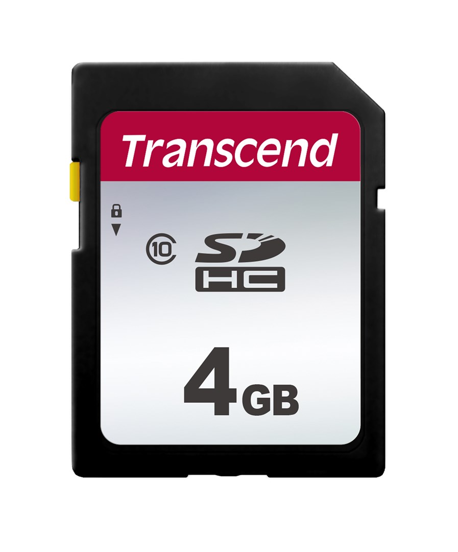 Transcend  SD Card SDHC 300S 4GB