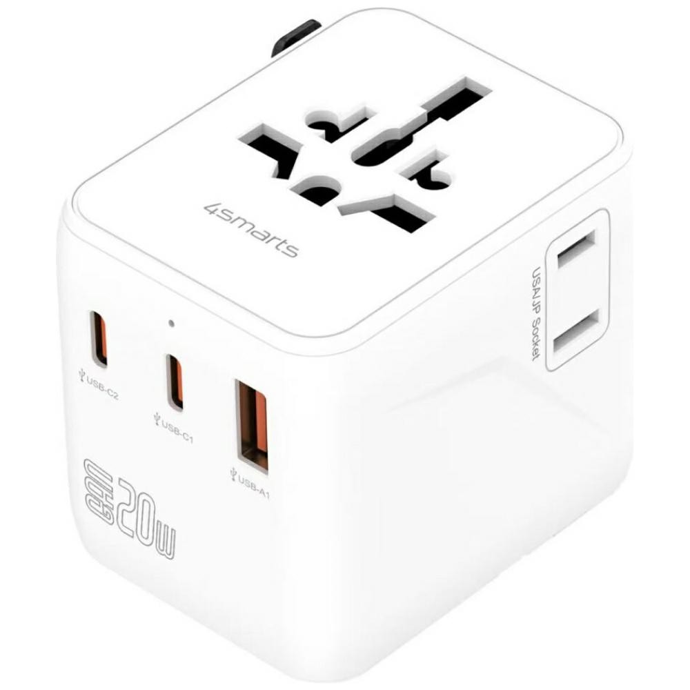 4smarts Travel adapter 20W GaN Nomad