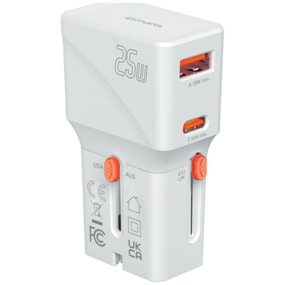 4smarts Travel charger 25W Worl d
