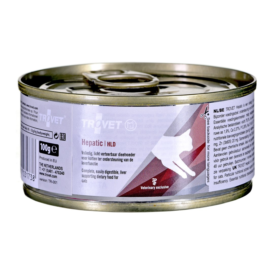 TROVET Hepatic HLD with chicken -