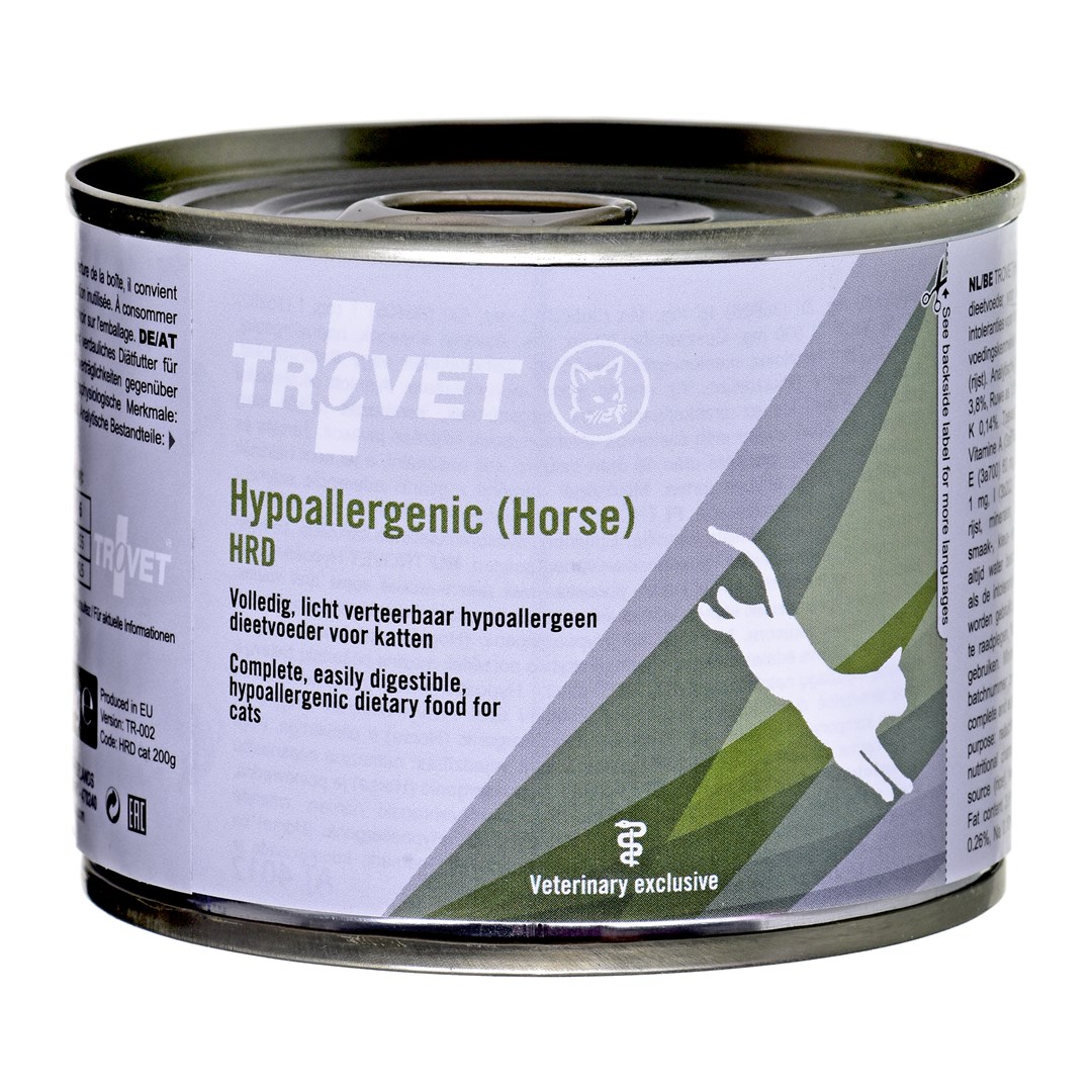 TROVET  Hypoallergenic HRD with horse -