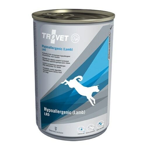 TROVET Hypoallergenic LRD with lamb -