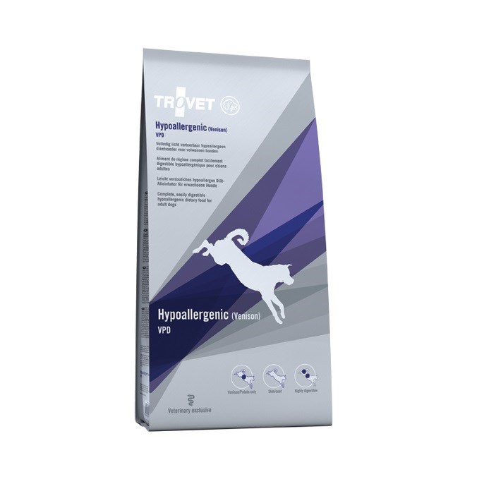 TROVET Hypoallergenic VPD with venison -