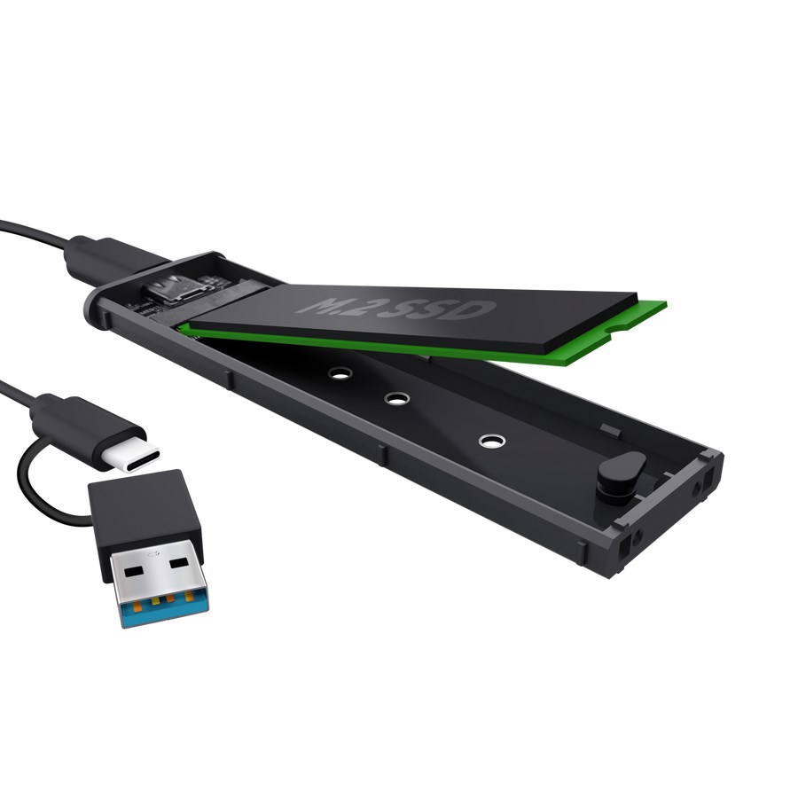 Trust 25806 storage drive enclosure SSD
