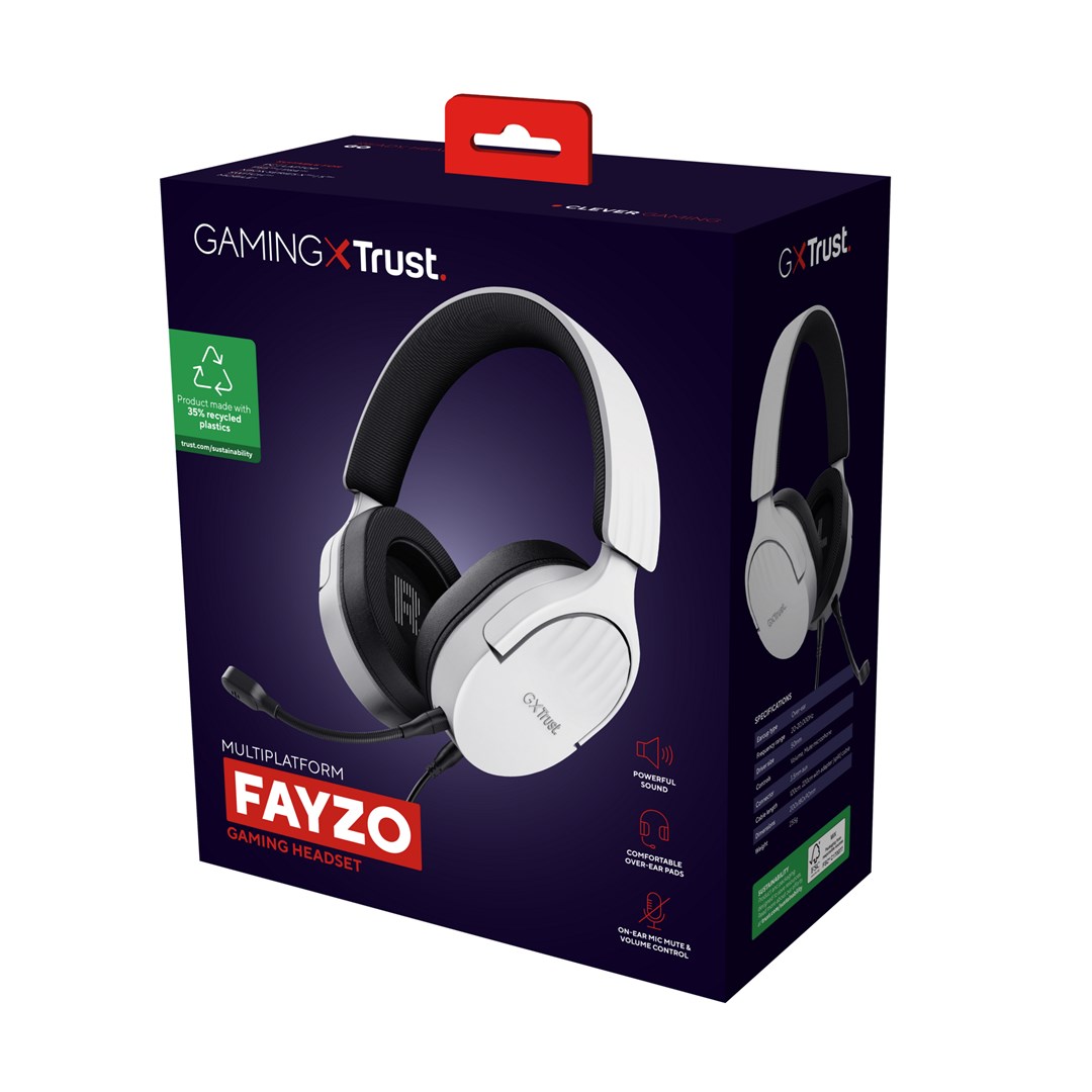 Trust  GXT 489W FAYZO Headset Wired
