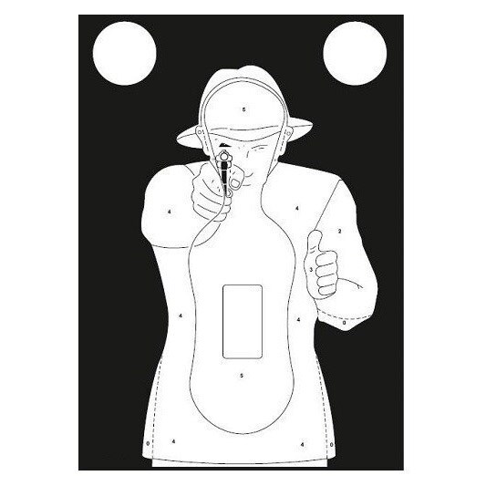 Rabarbar TS-9 silhouette shooting targets Frenchman
