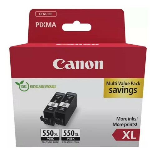Canon  Tusz PGI-550XL BLACK TWIN 6431B010