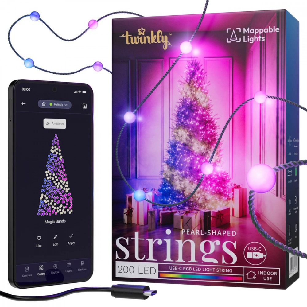 Twinkly Candies 200 LED RGB Green
