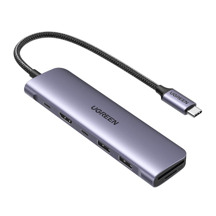 UGREEN CM195 6-in-1 USB-C adapter –