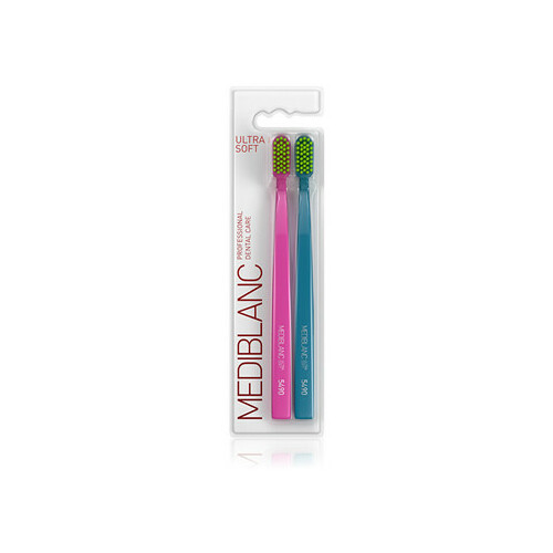 MEDIBLANC Ultra Soft Pink/Blue - toothbrush
