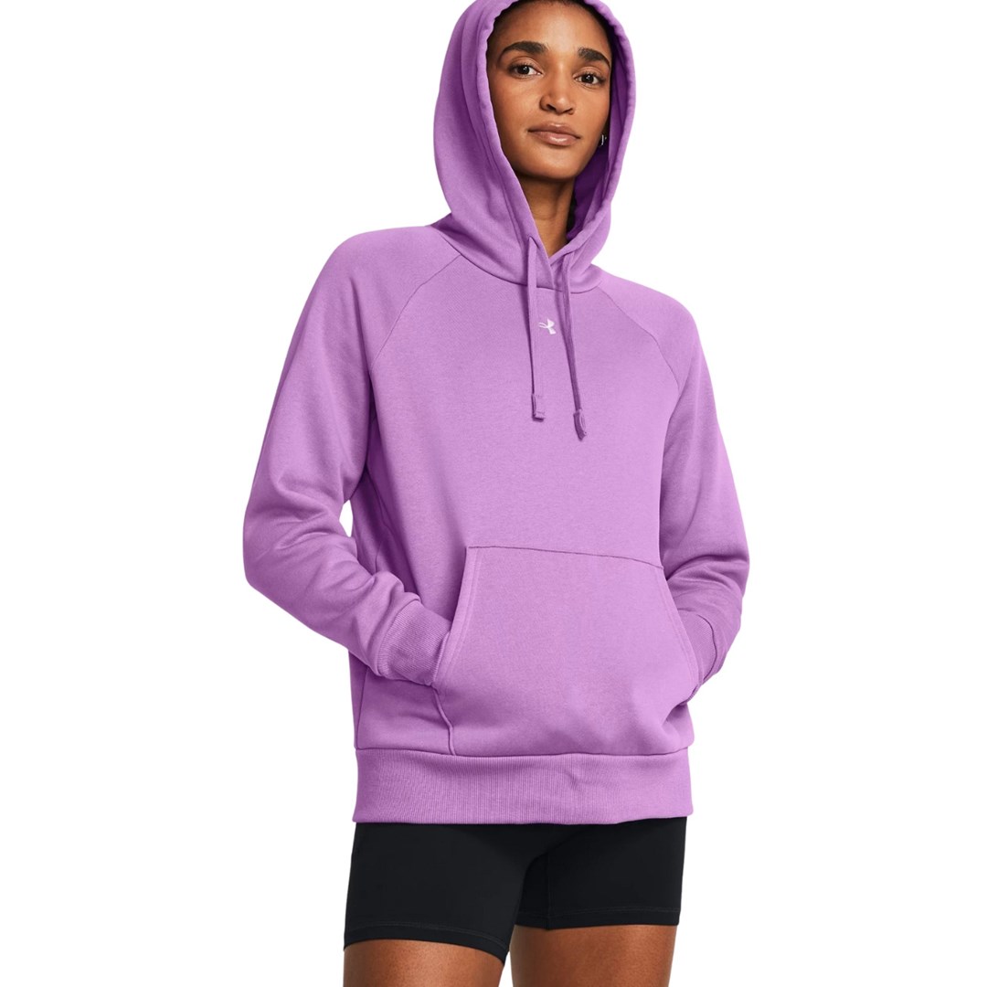 Under Armour Rival Fleece Hoodie Purple