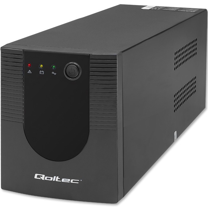 Qoltec  Uninterruptible power supply, 1200VA, 720W
