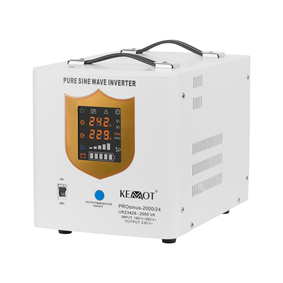 KEMOT Uninterruptible power supply PROsinus-2000/24 converter