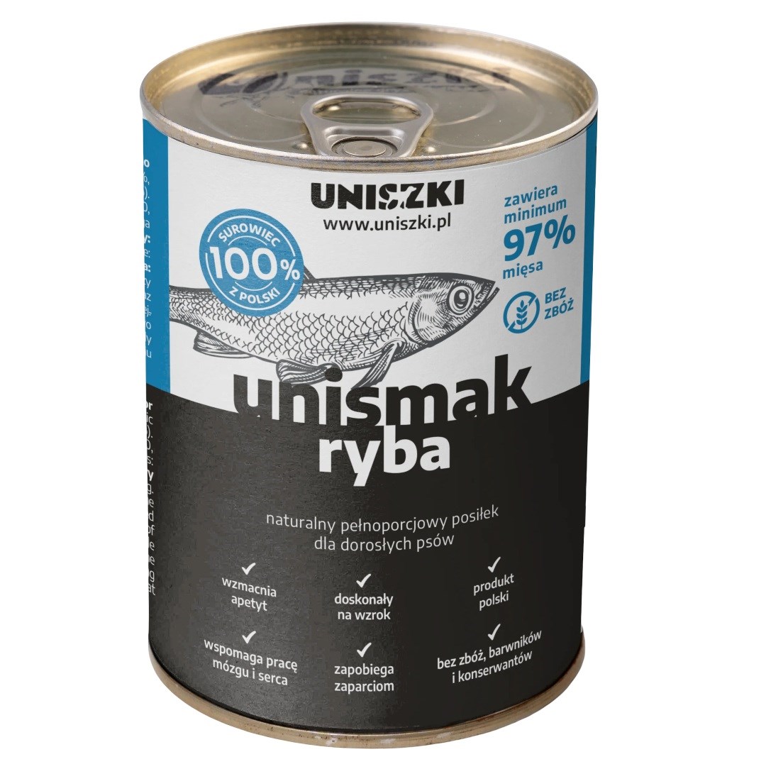 UNISZKI UNIsmak Fish - wet dog