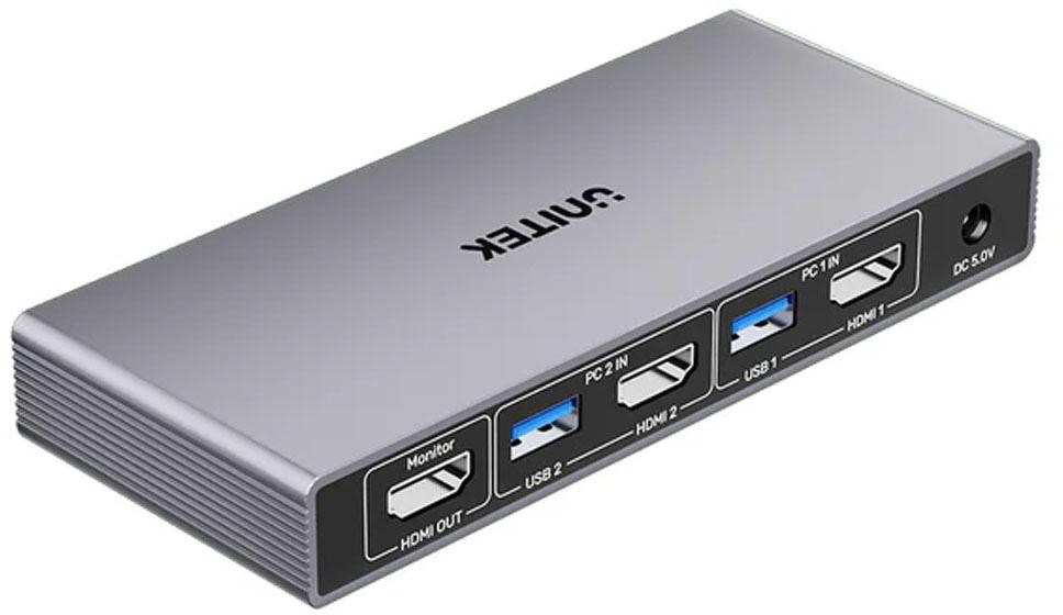 Unitek  KVM Switch 4K@60Hz USB 3