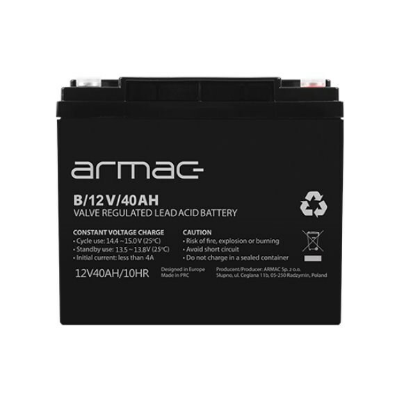 ARMAC  Bettery 12v agm 12v 40ah