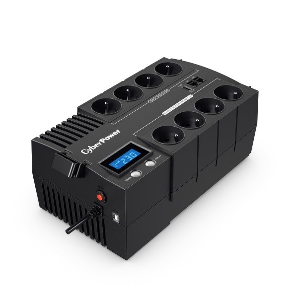 CyberPower UPS BR700ELCD-FR 700VA/420W AVR/LCD/8xFR/1xUSB/RJ11/RJ45 |