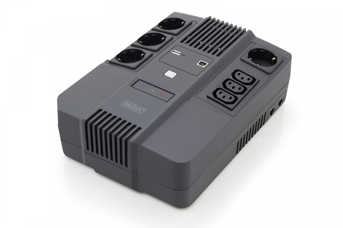 Digitus  UPS Line-Interactive 600VA/360W AVR |