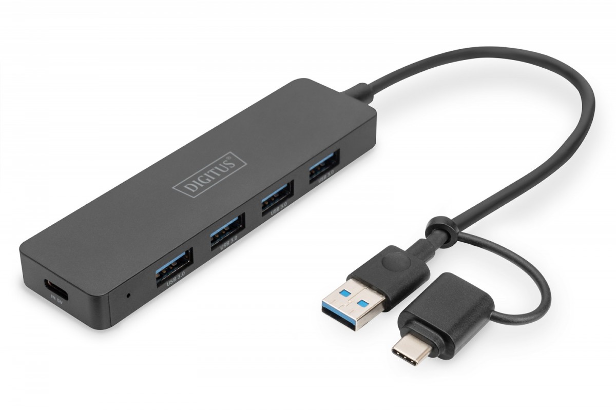 Digitus  USB 3.0 Hub, 4-port