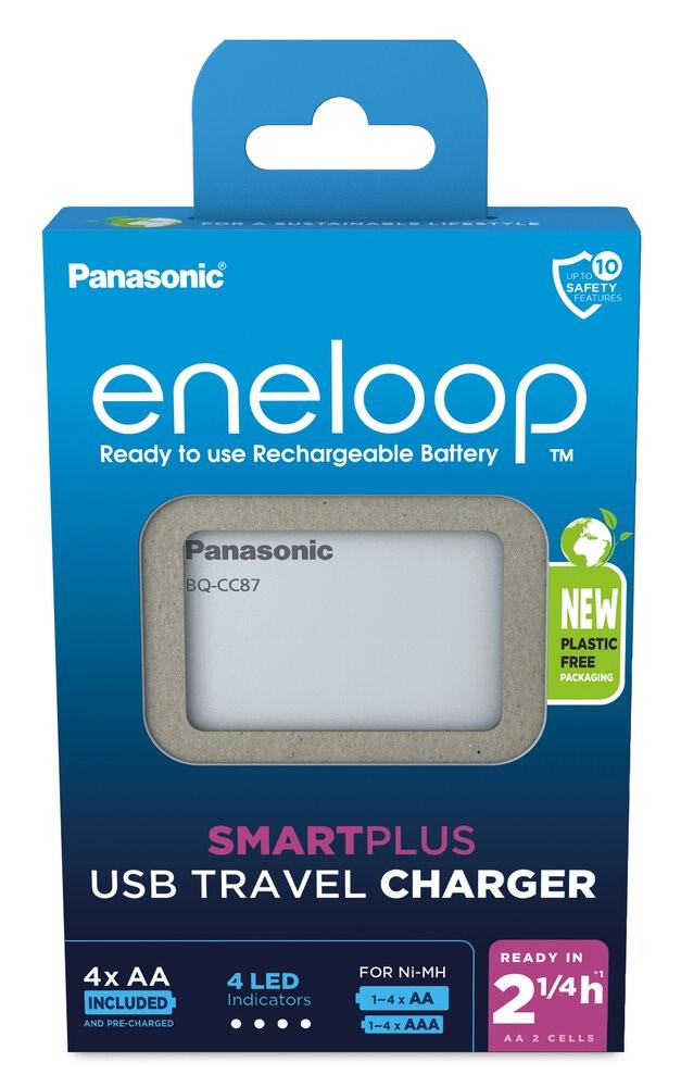 Panasonic USB battery charger  Eneloop Smartplus