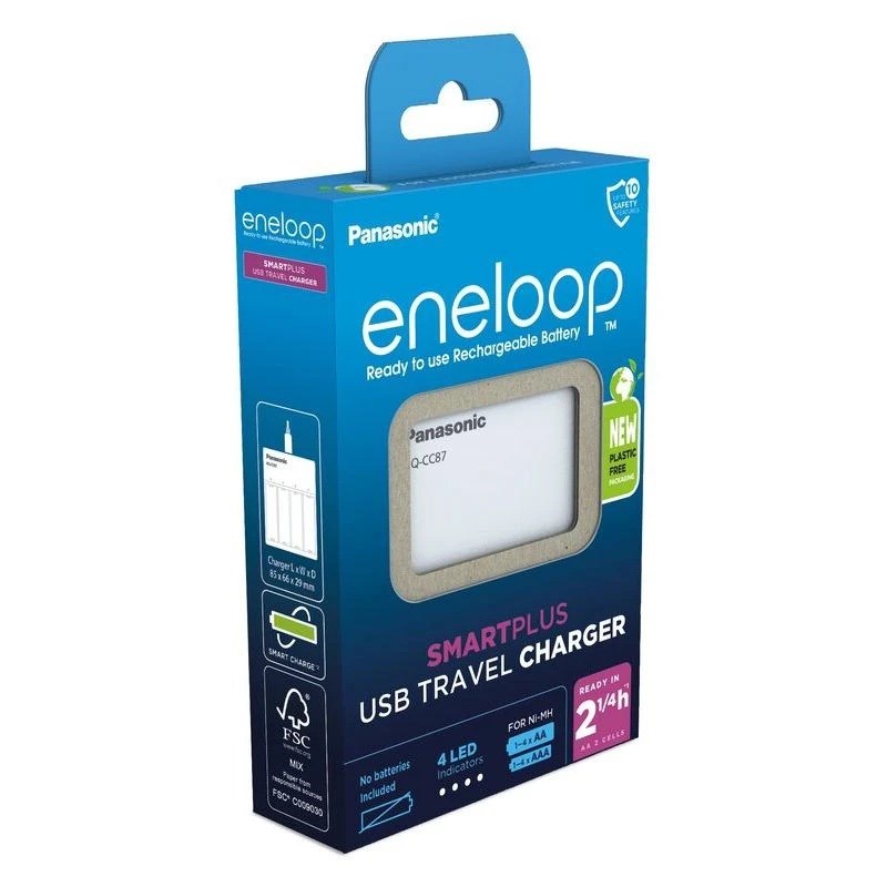 Panasonic USB battery charger  Eneloop Smartplus