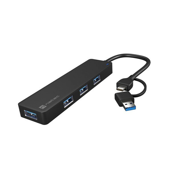 NATEC  USB-C 3.0 Hub 4-Port