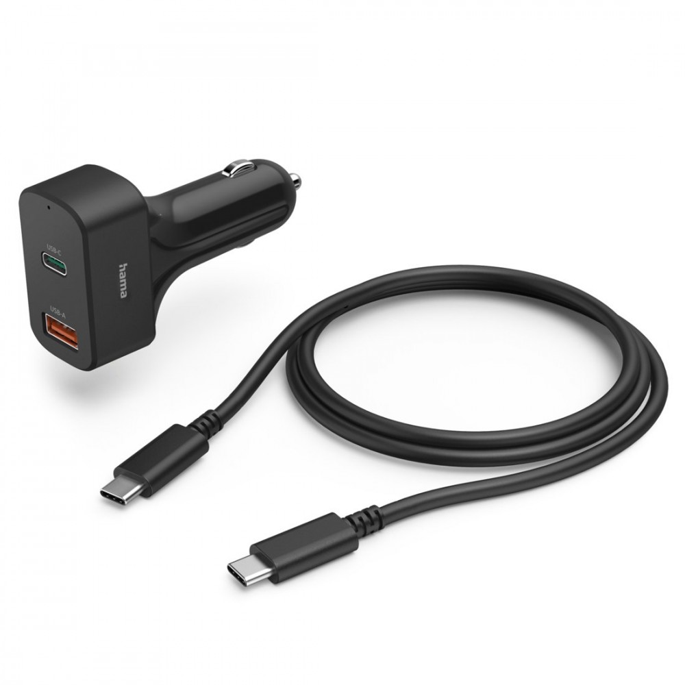 Hama  USB-C Car Charger for Laptop