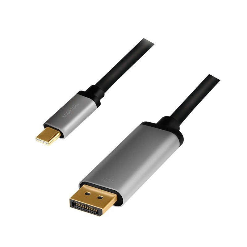LogiLink USB-C to DP cable, 4K