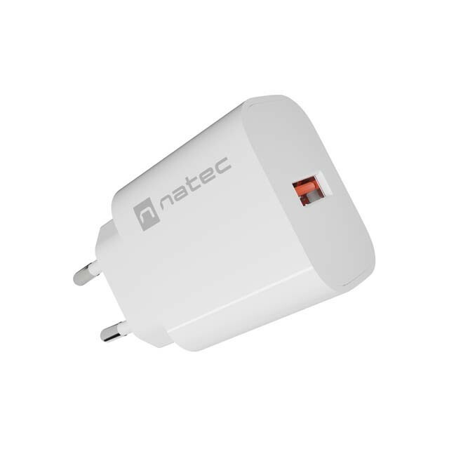 NATEC  USB charger Ribera 1xUSB-A 18W