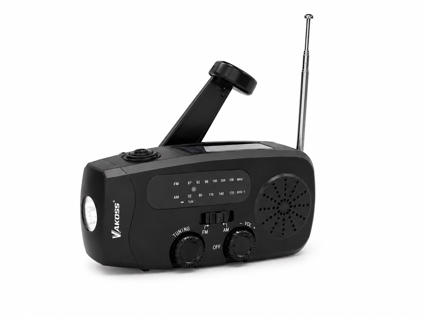 VAKOSS  FM-3660K FM/AM Emergency Radio with