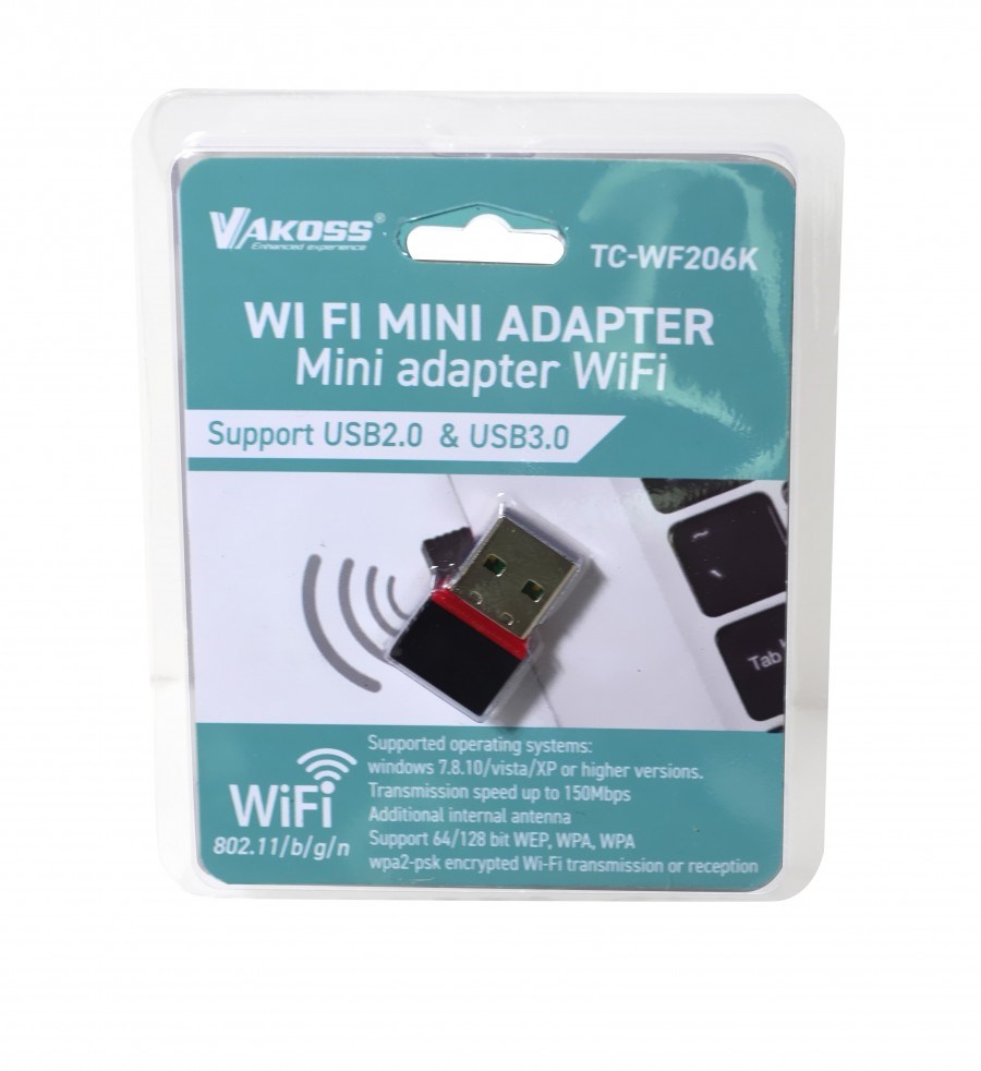 VAKOSS  TC-WF206K USB WLAN (Wi-Fi) Network