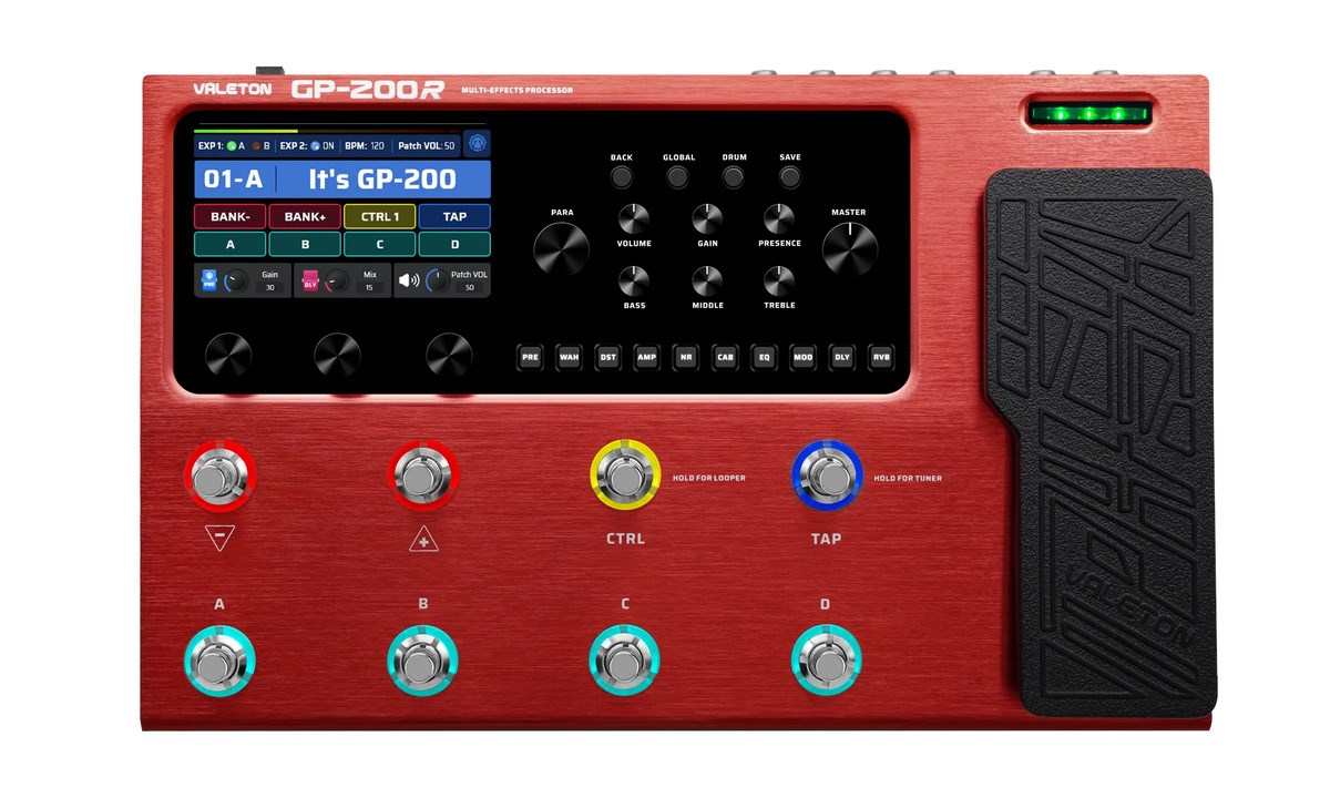 VALETON GP-200R - multiefekt gitarowy |