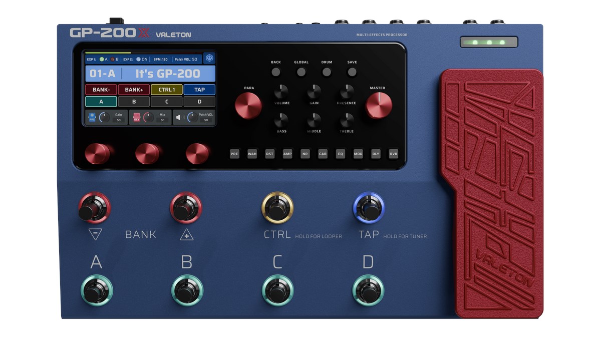 VALETON GP-200X - multiefekt gitarowy |