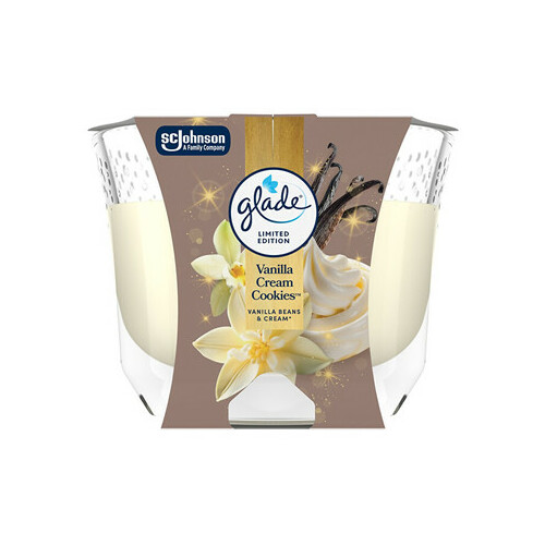 Glade Vanilla Cream Cookies Candle (Woman