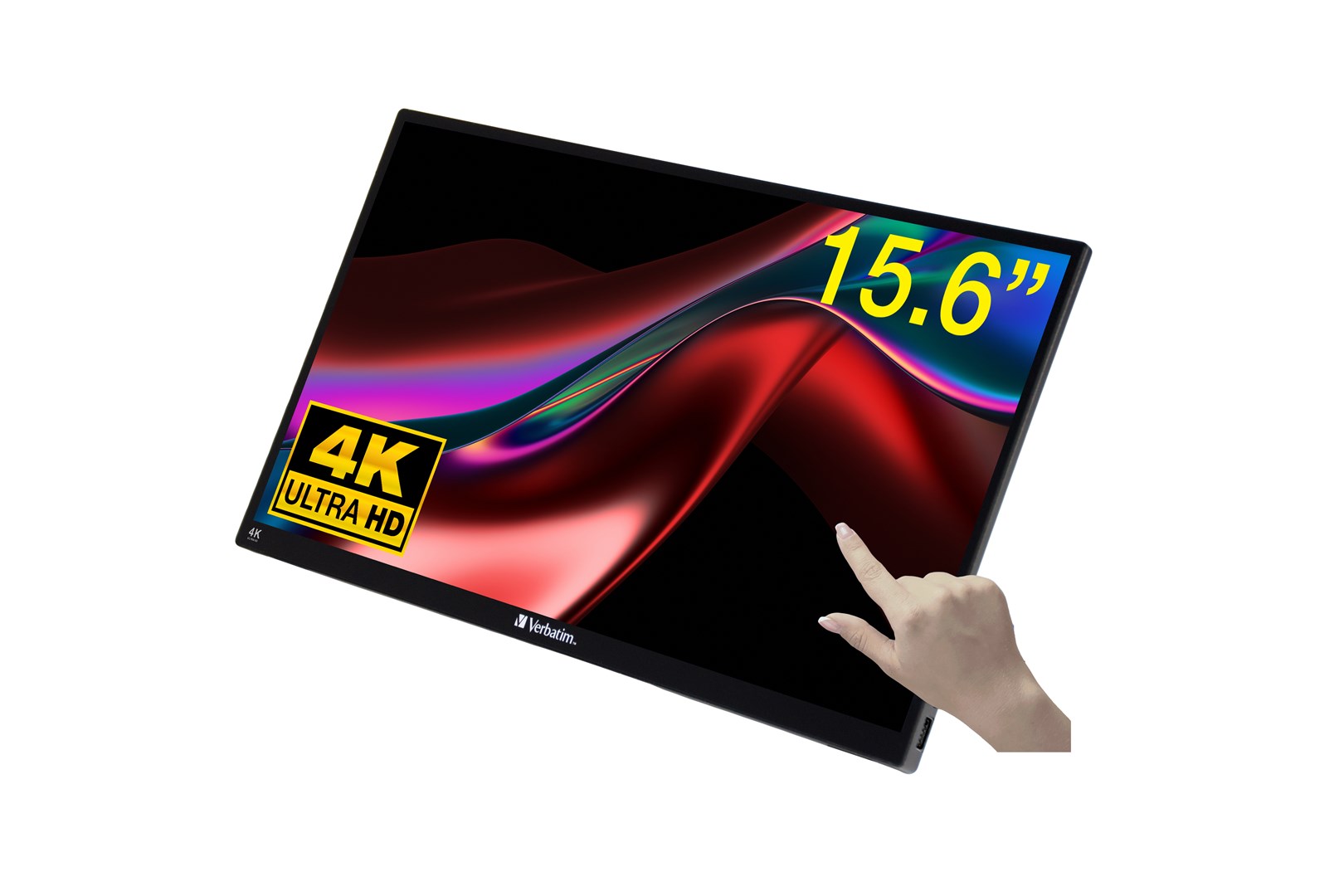 Verbatim  Portable Touchscreen Monitor Ultra HD