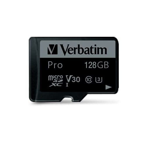 Verbatim Pro 128 GB MicroSDXC UHS-I