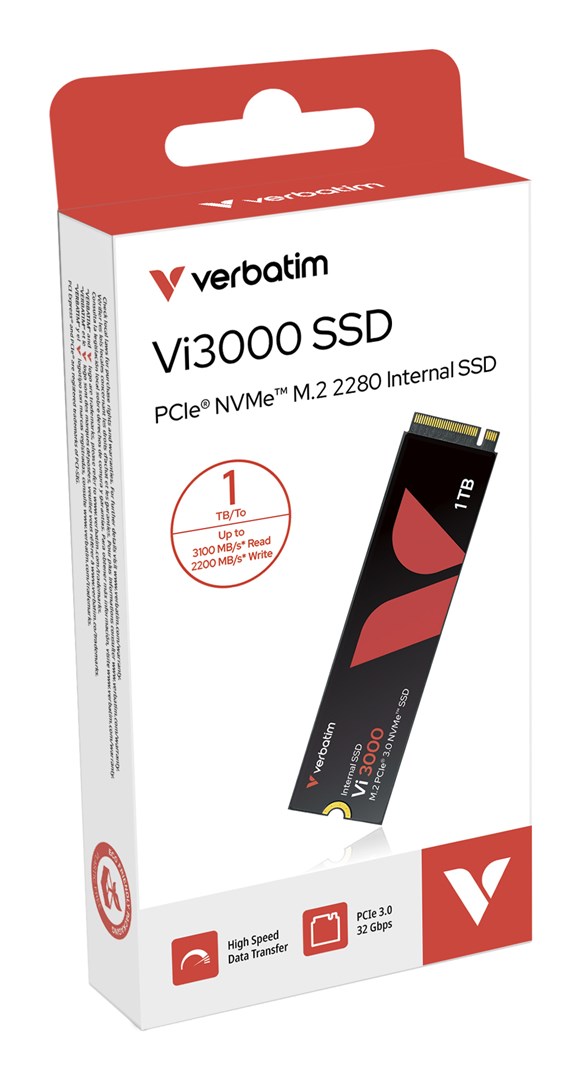 Verbatim  Vi3000 PCIe NVMe M.2