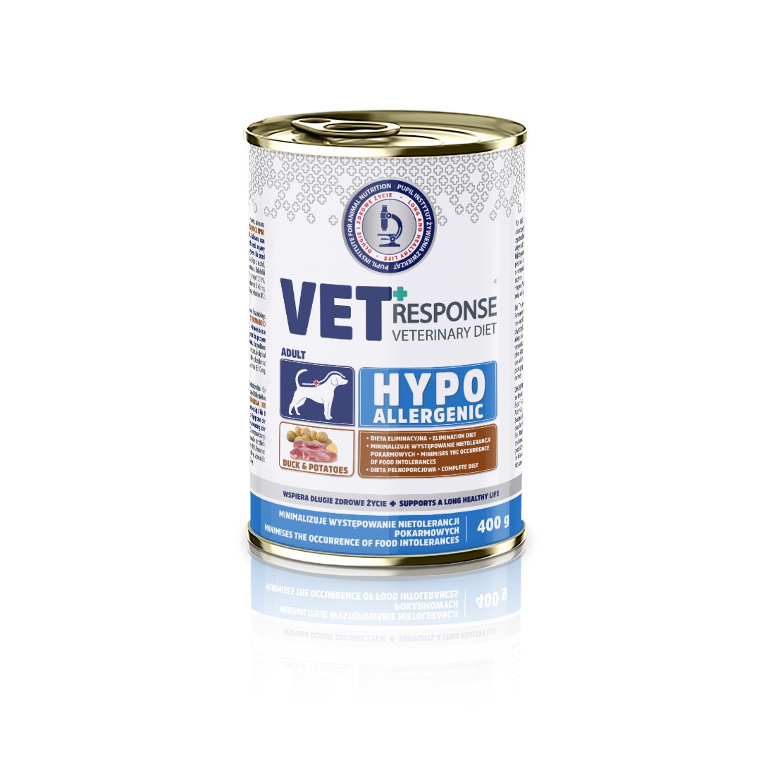 Vet Response  Hypoallergenic Duck - wet