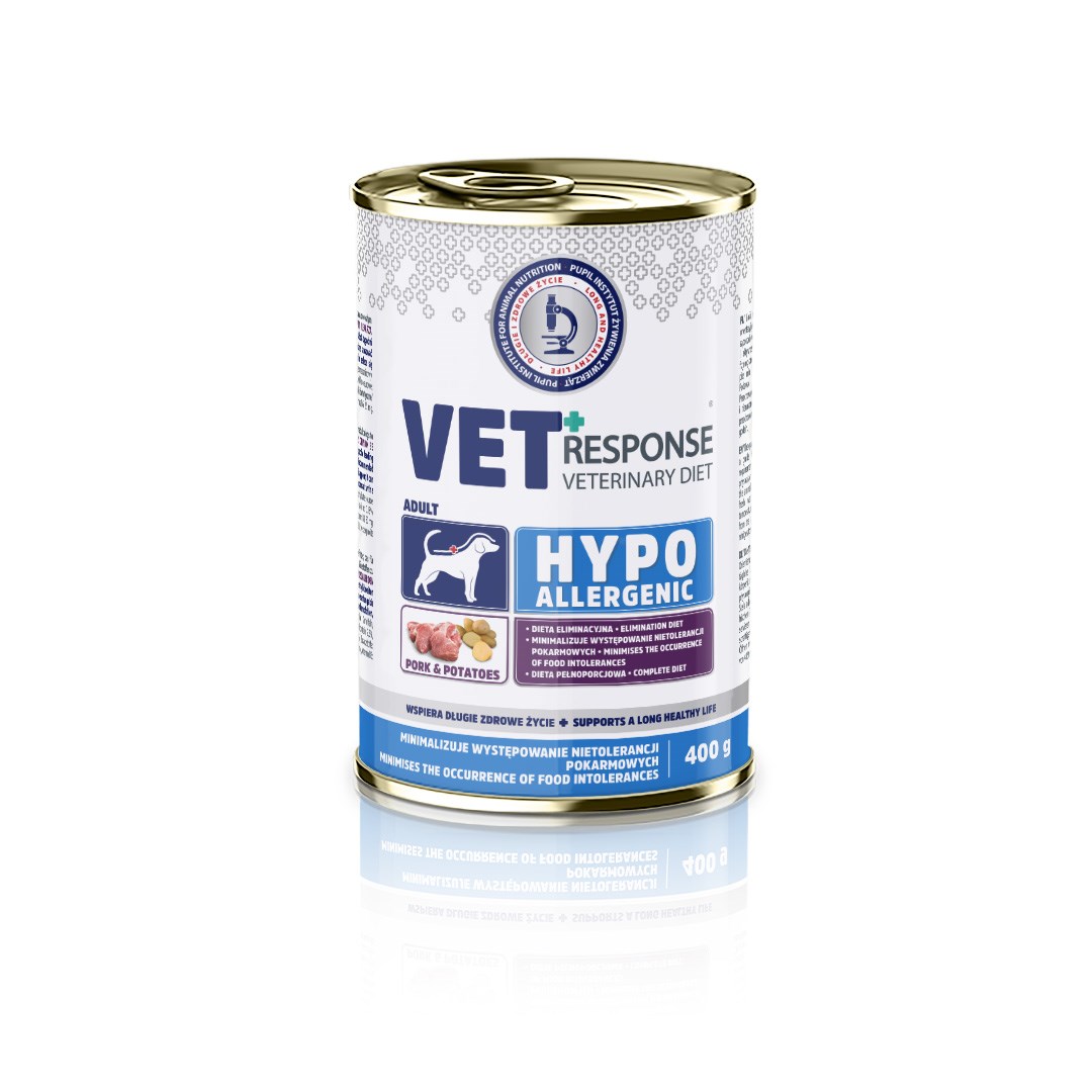 Vet Response  Hypoallergenic Pork - wet