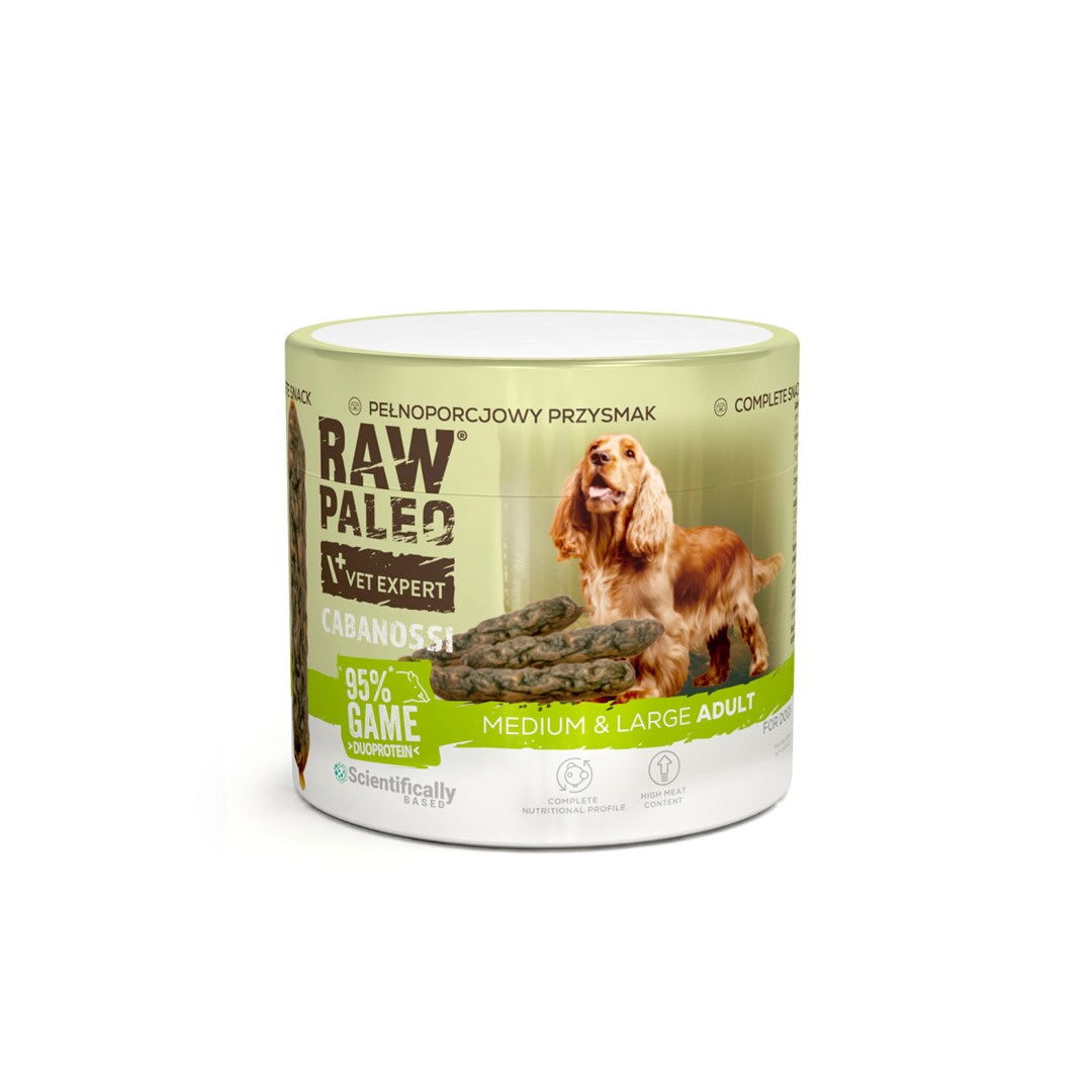 VetExpert  Raw Paleo Cabanossi Game Medium