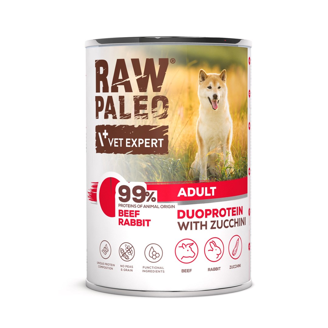 VetExpert  Raw Paleo Duoprotein Beef &