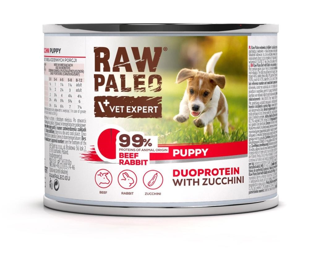 VetExpert Raw Paleo Duoprotein Beef &