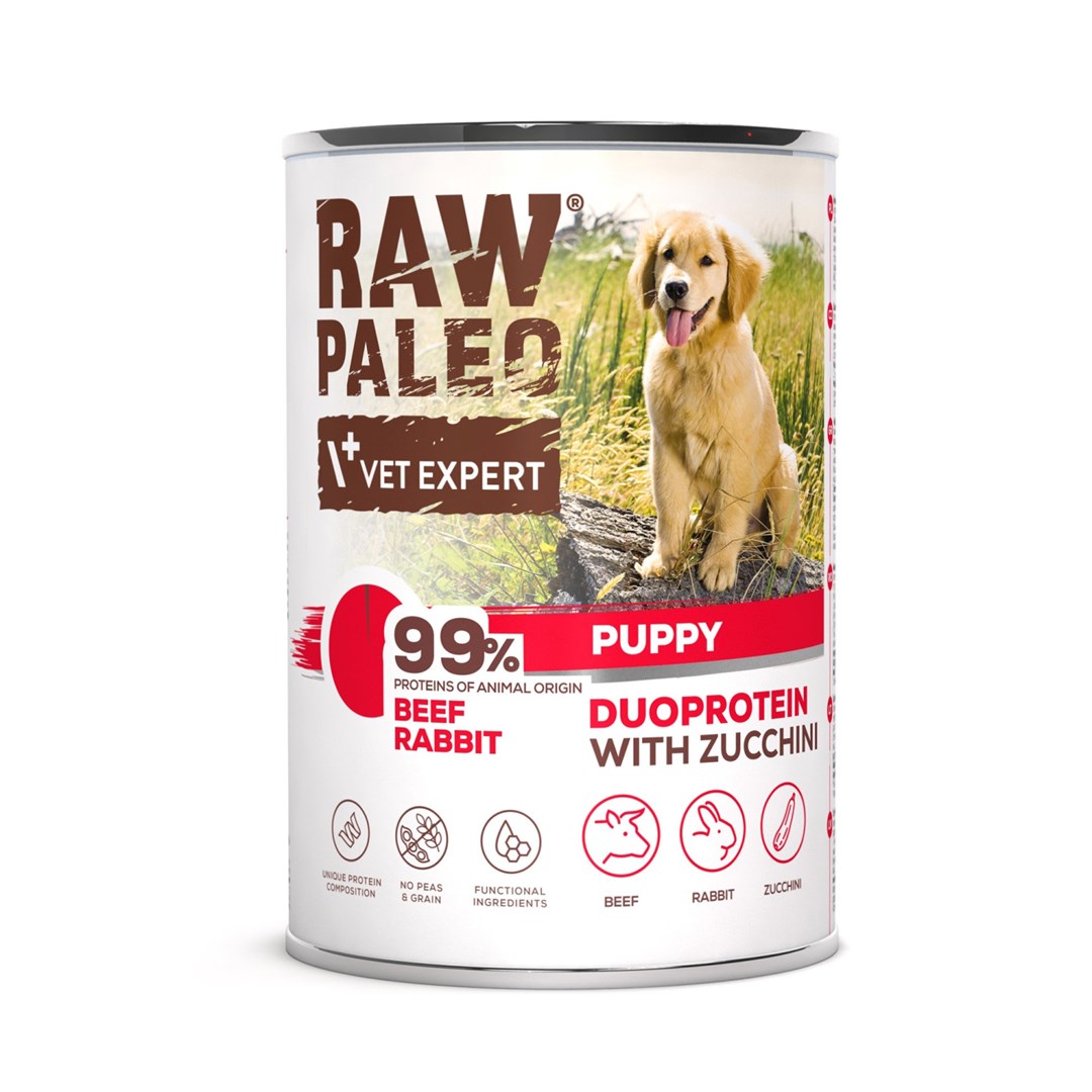 VetExpert  Raw Paleo Duoprotein Beef &